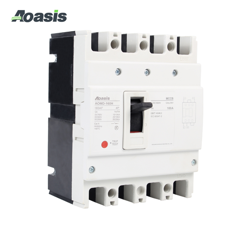 AOMD-160-2P/3P/4P Moulded Case DC Circuit Breaker