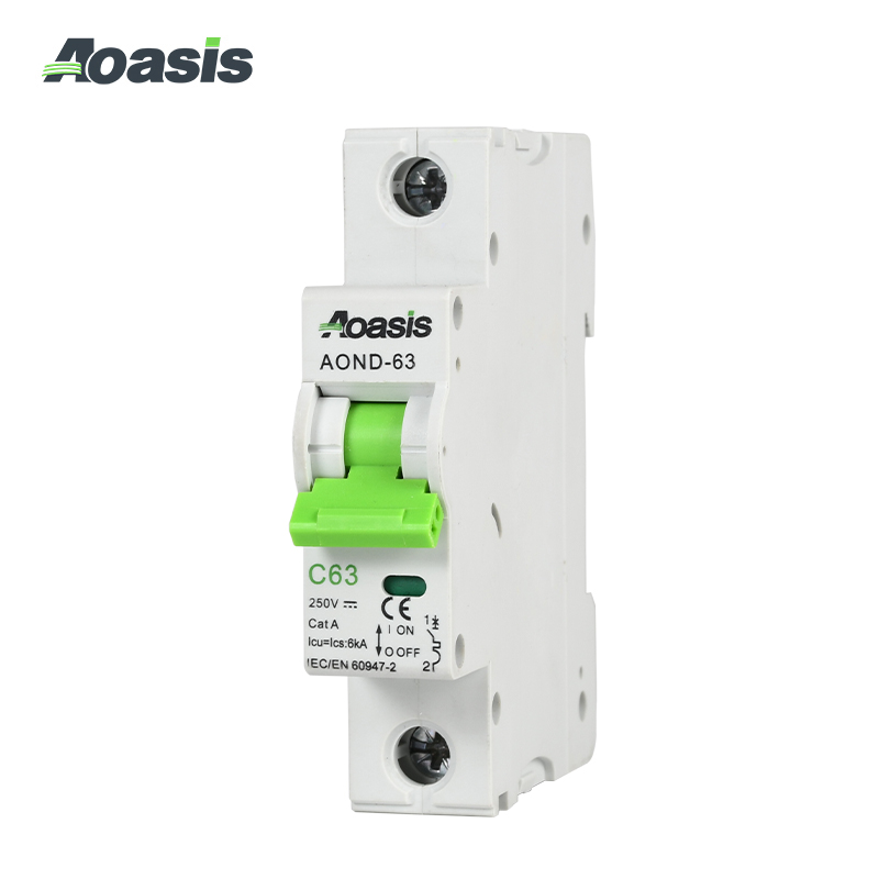 AOND-63 1P DC Miniature Circuit Breaker (MCB)