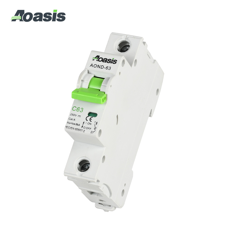 AOND-63 1P DC Miniature Circuit Breaker (MCB)