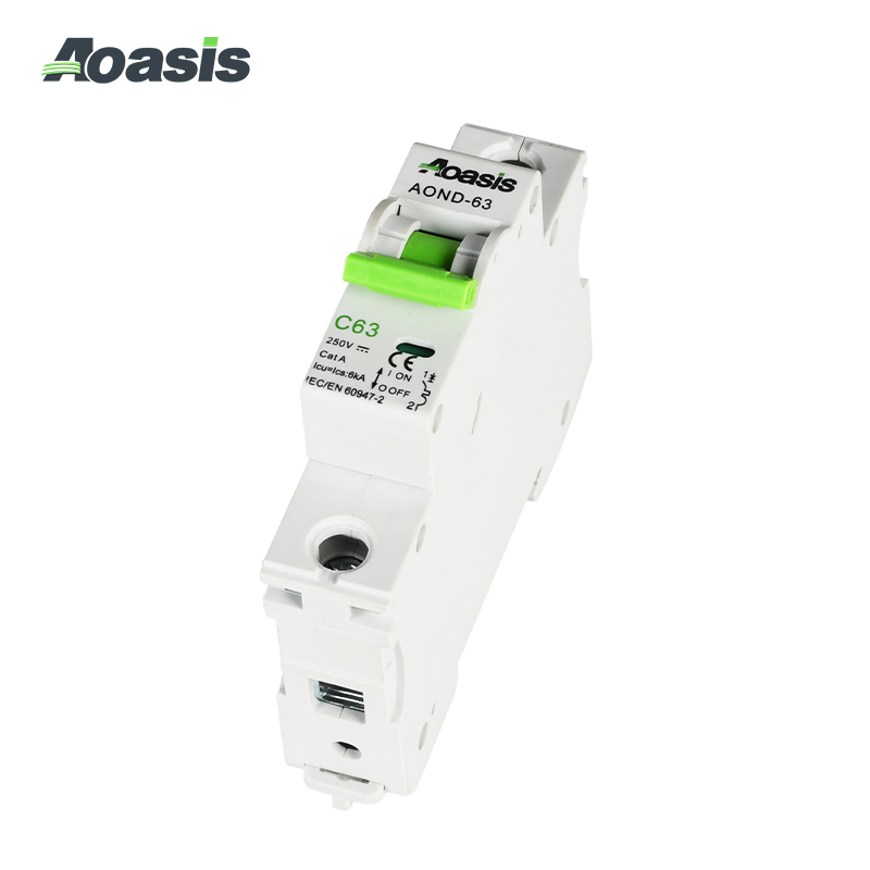 AOND-63 1P DC Miniature Circuit Breaker (MCB)