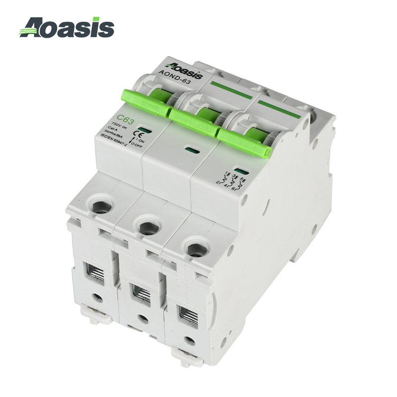 AOND-63 3P DC Miniature Circuit Breaker (MCB)