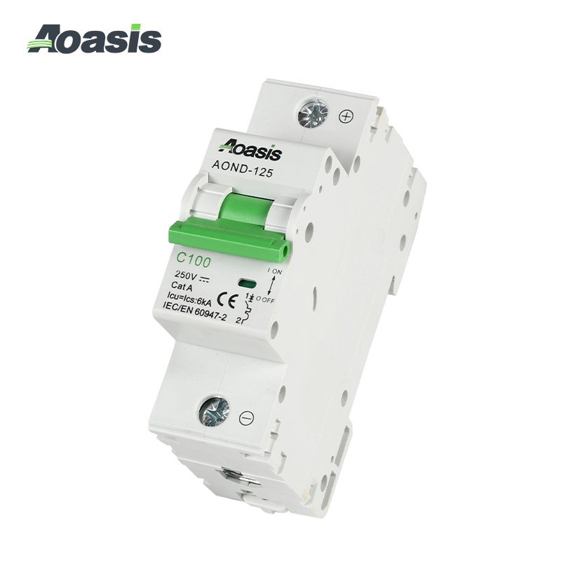 AOND-125 1P DC Miniature Circuit Breaker (MCB)