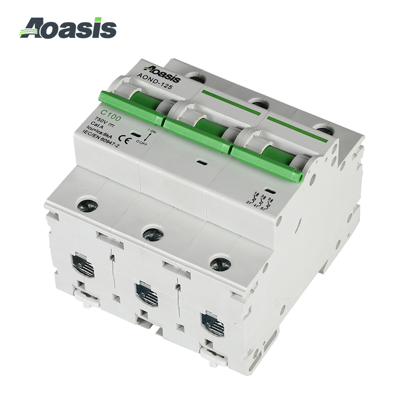 AOND-125 3P DC Miniature Circuit Breaker (MCB)