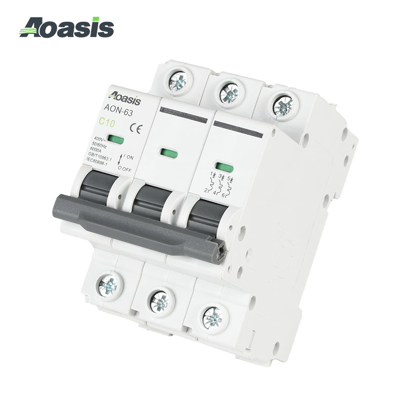 AON-63 3P Miniature Circuit Breaker (MCB)