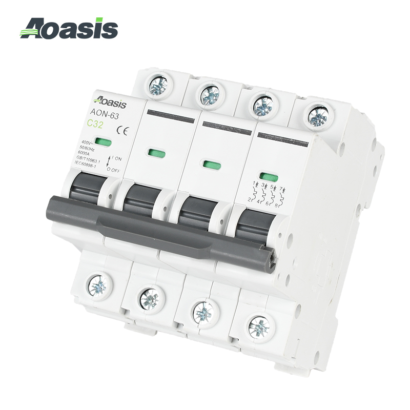 AON-63 4P Miniature Circuit Breaker (MCB)