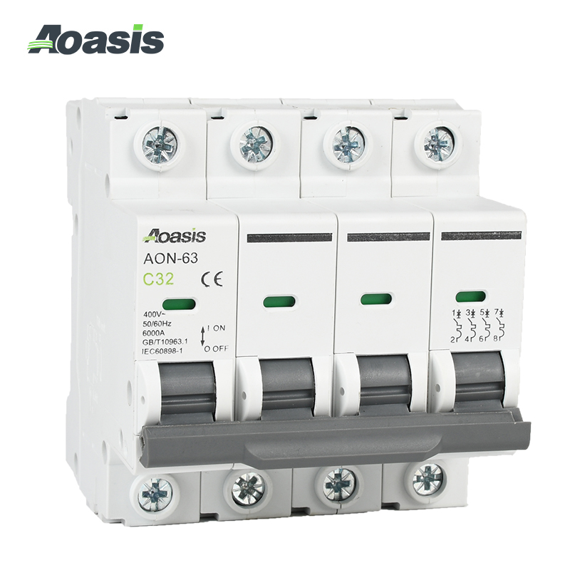 AON-63 4P Miniature Circuit Breaker (MCB)