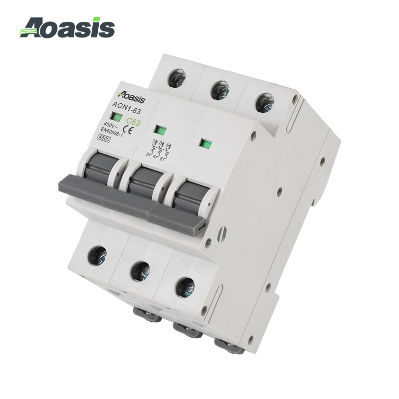 AON1-63 3P Miniature Circuit Breaker (MCB)