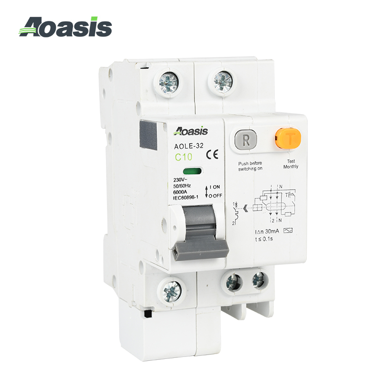 AOLE-32 1P+N Residual Current Circuit Breaker (RCCB)