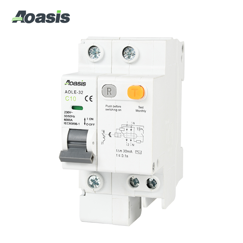 AOLE-32 1P+N Residual Current Circuit Breaker (RCCB)