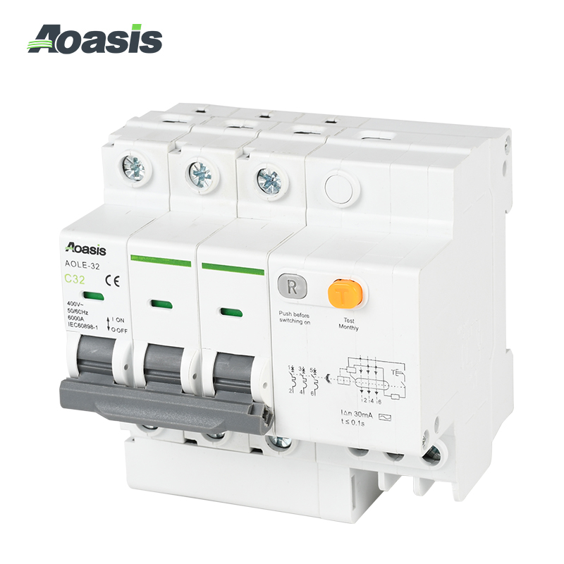 AOLE-32 3P Residual Current Circuit Breaker (RCCB)