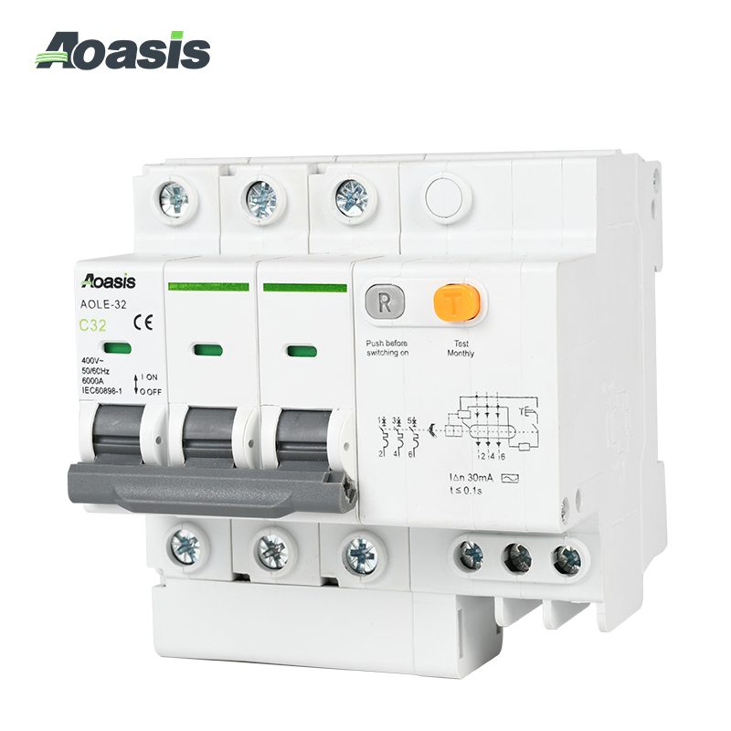 AOLE-32 3P Residual Current Circuit Breaker (RCCB)