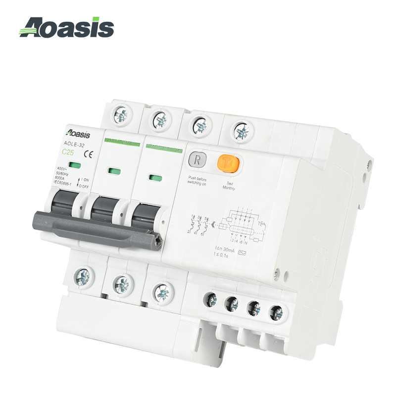 AOLE-32 3P+N Residual Current Circuit Breaker (RCCB)