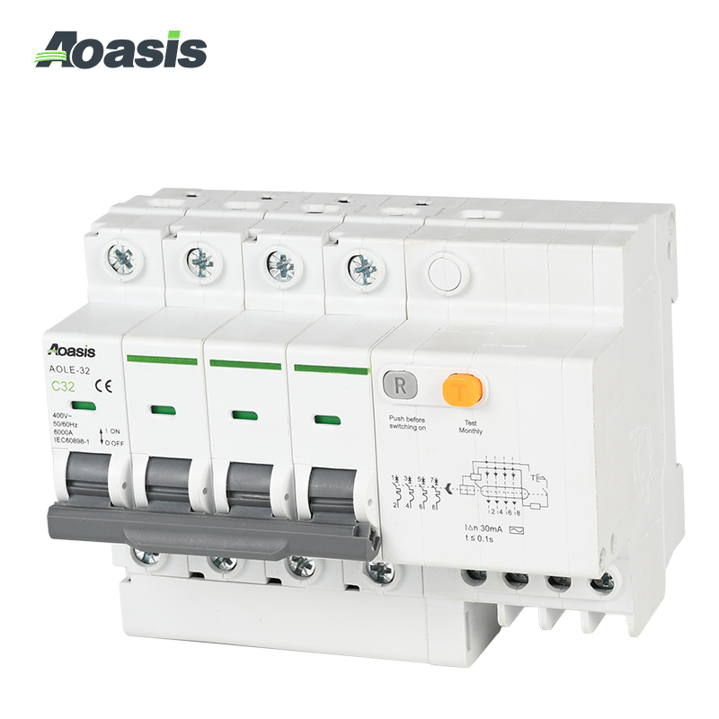 AOLE-32 4P Residual Current Circuit Breaker (RCCB)