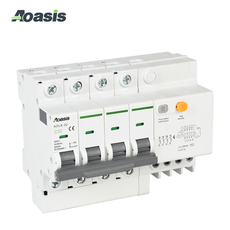 AOLE-32 4P Residual Current Circuit Breaker (RCCB)