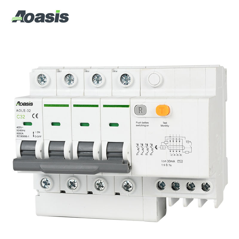 AOLE-32 4P Residual Current Circuit Breaker (RCCB)