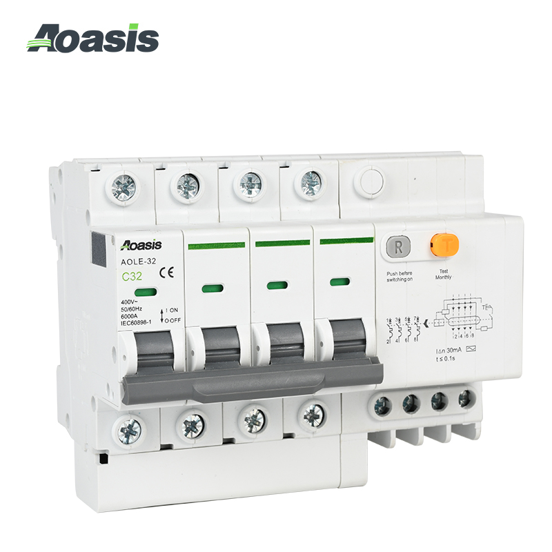 AOLE-32 4P Residual Current Circuit Breaker (RCCB)