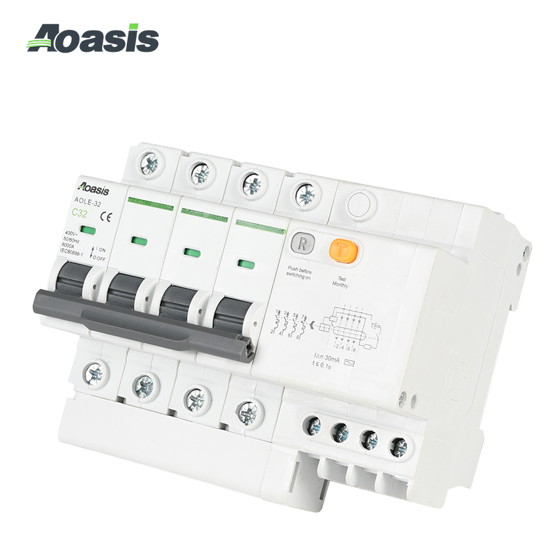 AOLE-32 4P Residual Current Circuit Breaker (RCCB)