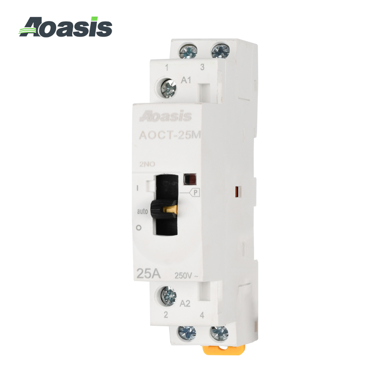 AOCT-25M 2NO Modular Contactor (Manual operation)