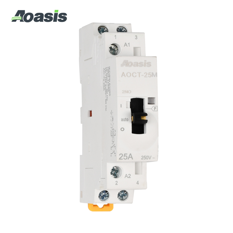 AOCT-25M 2NO Modular Contactor (Manual operation)