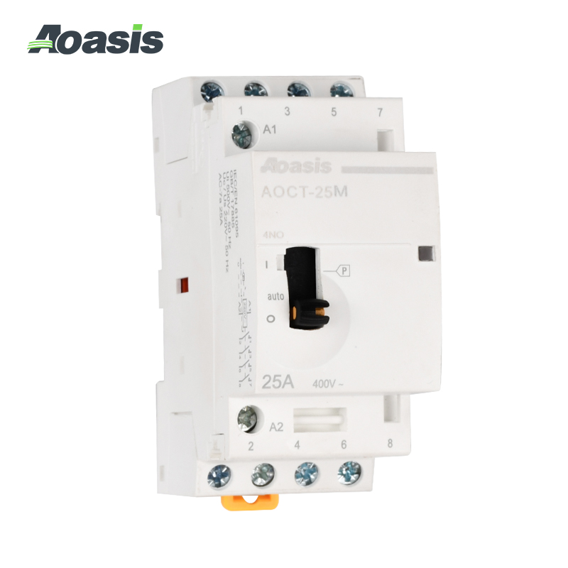 AOCT-25M 4NO Modular Contactor (Manual operation)