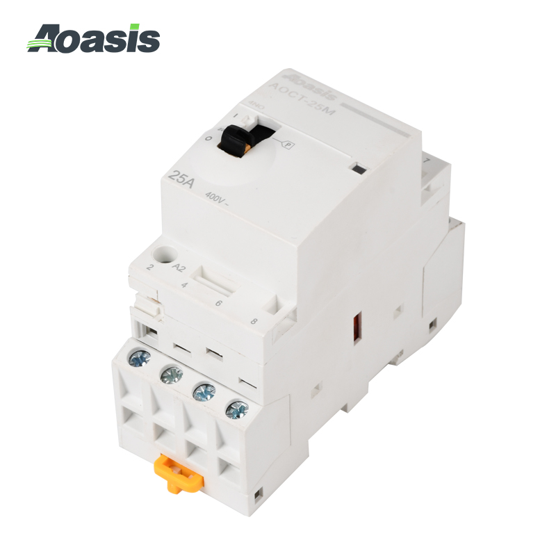 AOCT-25M 4NO Modular Contactor (Manual operation)