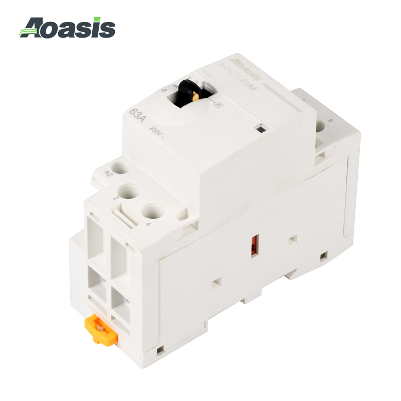 AOCT-63M 2NO Modular Contactor (Manual operation)