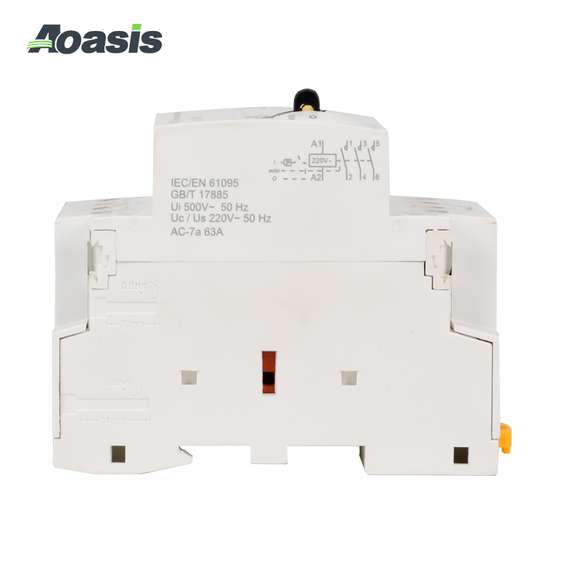 AOCT-63M 3NO Modular Contactor (Manual operation)