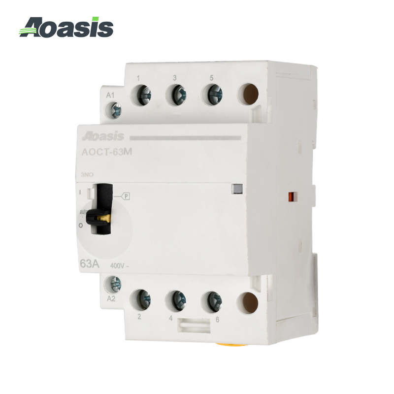 AOCT-63M 3NO Modular Contactor (Manual operation)