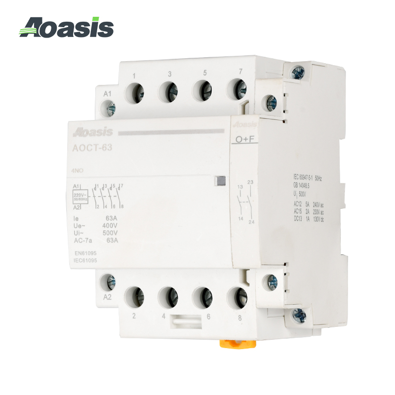 AOCT-63 4NO Modular Contactor (Electric operation)