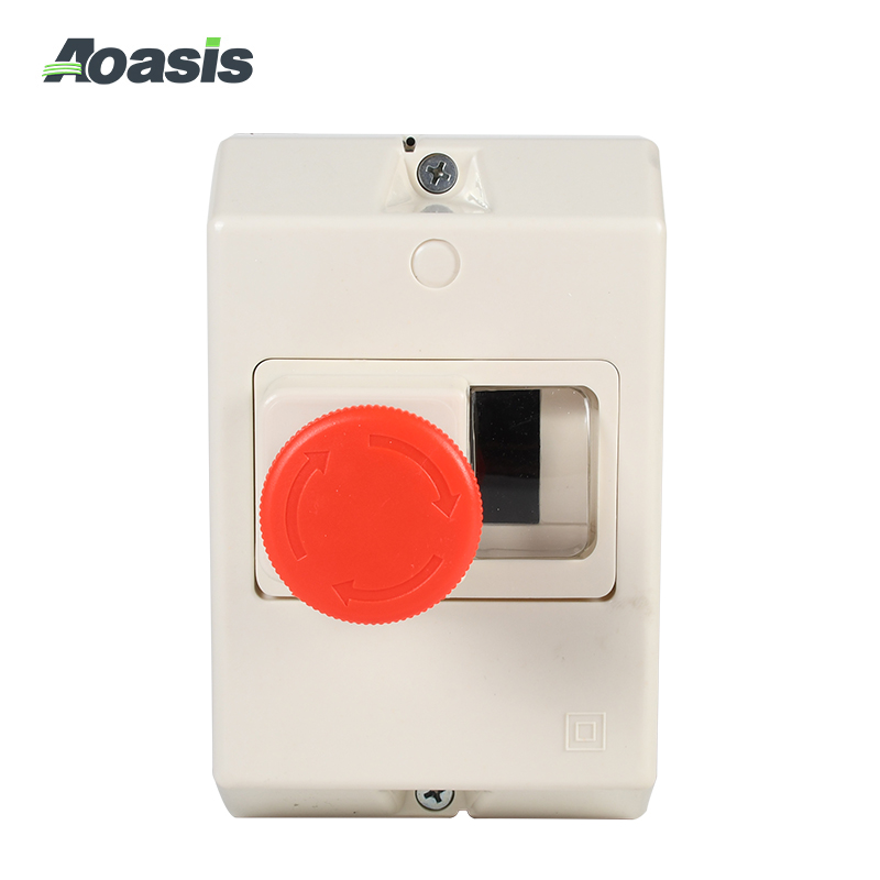 AOV2-ME Waterproof Mounting Box with Emergency Stop Button