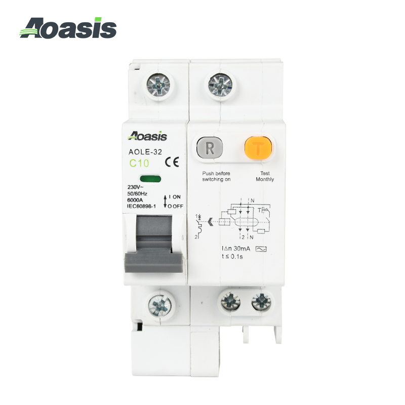 AOLE-32 1P+N Residual Current Circuit Breaker (RCCB)