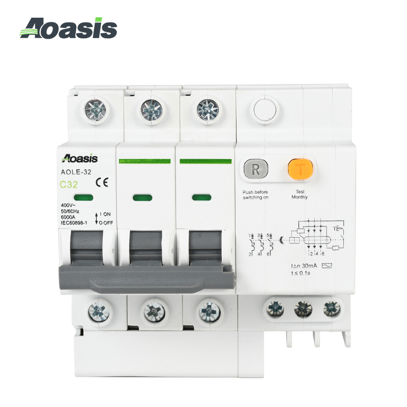 AOLE-32 3P Residual Current Circuit Breaker (RCCB)