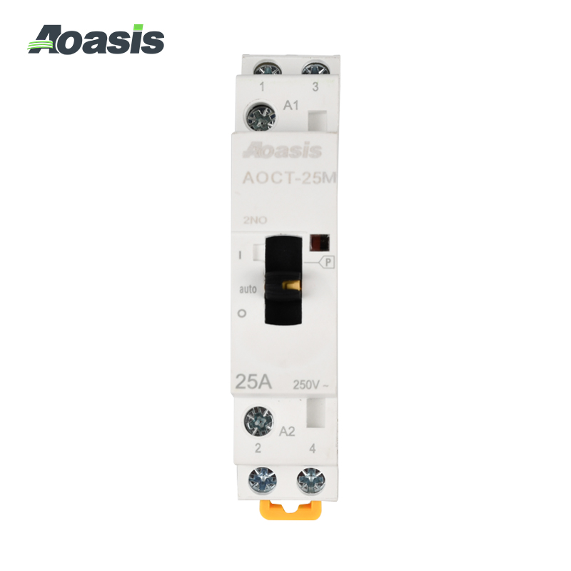 AOCT-25M 2NO Modular Contactor (Manual operation)