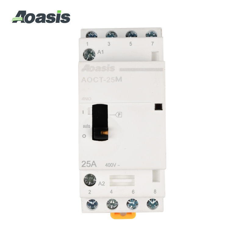 AOCT-25M 4NO Modular Contactor (Manual operation)