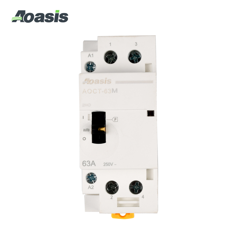 AOCT-63M 2NO Modular Contactor (Manual operation)