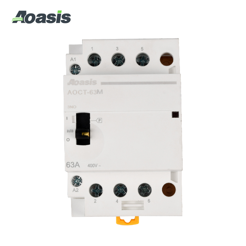 AOCT-63M 3NO Modular Contactor (Manual operation)