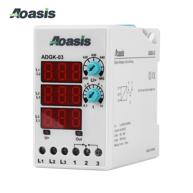 ADGK-03 Digital Display Voltage Control Relay