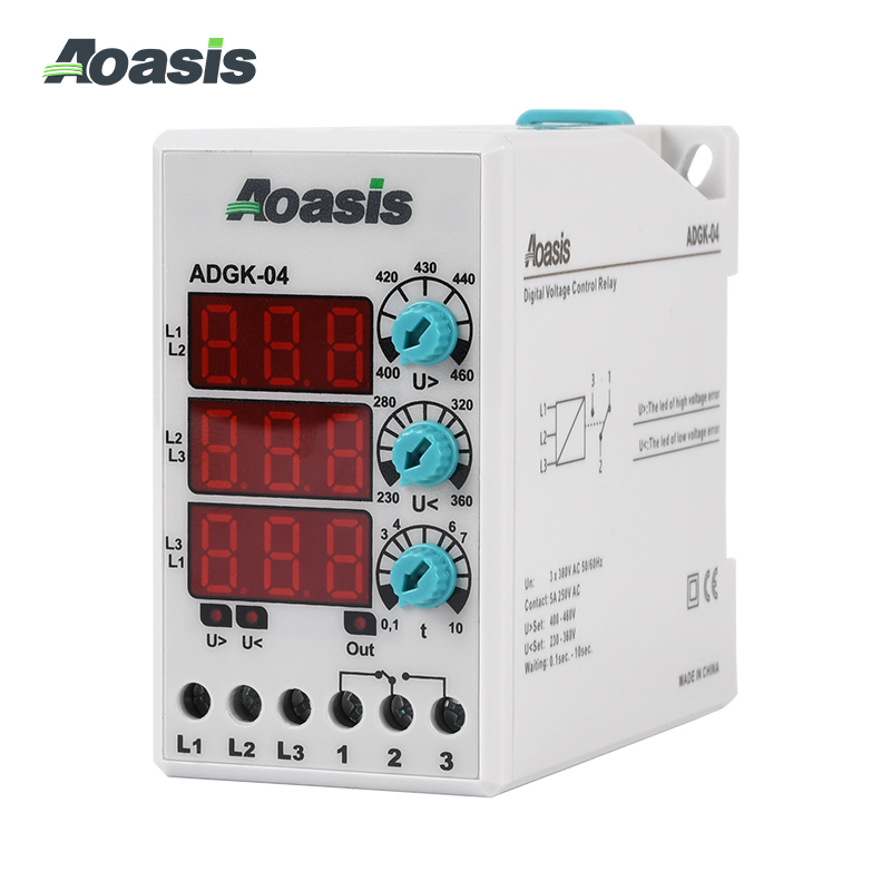 ADGK-04 Digital Display Voltage Control Relay