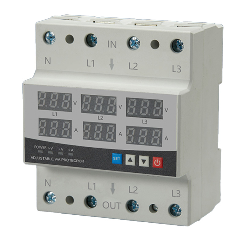 DVP-121 Three phase adjustable overcurrent protector