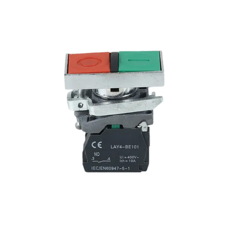 Lay4-Bl8325 Twin Push Button Switch