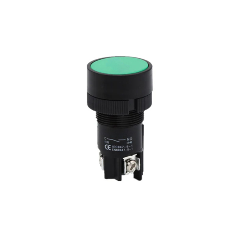 Lay5-Ea131 Spring Return Marked Push Button Switch