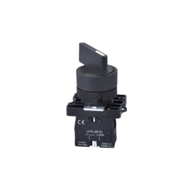 Lay5-Ej21 Black Push Button Switch