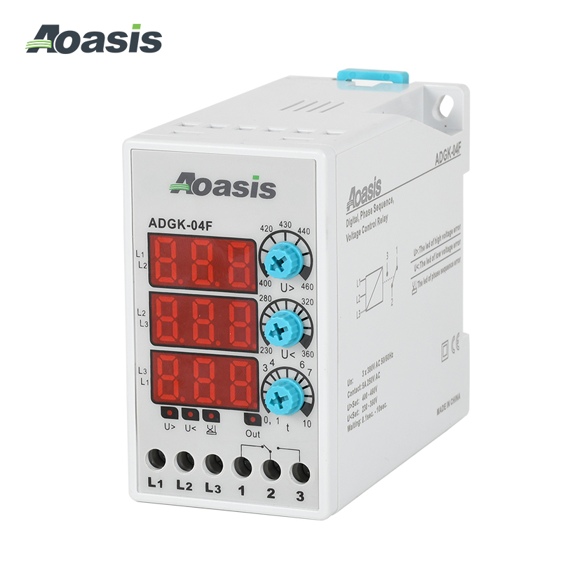 ADGK-04F Digital Display Voltage Control Relay